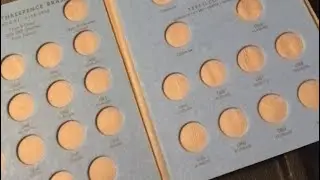 #1 - filling up a three pence Whitmans coin album #coins #coincollecting #pre-decimal