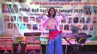 Arayna Kalara Paying Tribute to Legendary Singer Mohd Rafi on 5th January 2025.