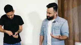قاسم كابارا يطبخ دولمة مع شيف امين