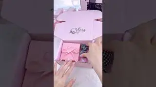 ASMR Packing｜A Simple Yet Romantic Little Gift #unboxing #jewelrypackaging #packingorders #jewelry