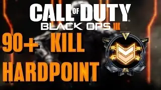 INSANE 90+ KILL HARDPOINT~THE BEST HARDPOINT CLASS SETUP!!! (Black Ops 3)