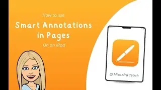 Smart Annotations in Apple Pages