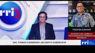 JEMBATAN FISKAL-MONETER! THOMAS DJIWANDONO KE BI, INDEPENDENSI BANK SENTRAL JADI TARUHAN?