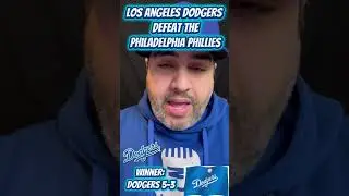 2025 NLDS Gm1 Los Angeles Dodgers vs Philadelphia Phillies PostGame Recap (3 Outs)(10/1/25)