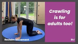 Easy to follow natural movements to help you crawl | 5 minute easy to follow movement breaks