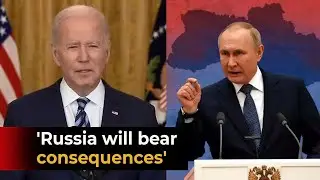 Putin is ‘aggressor’, he chose this war in Ukraine: US President Joe Biden