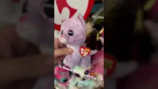 Ty Beanie Boo Cassidy Cat #tybeanieboos #plushies #beanieboos #ty