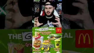 Is McDonalds Grinch Menu Better In The UK? #shorts #mcdonalds #grinchmenu #mcdonaldsuk