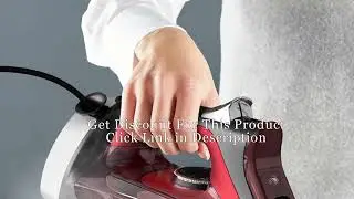 Wrinkle-Free & Faster! 👔 Rowenta Focus Steam Iron with Microsteam Soleplate!