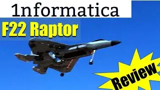 XK A180 F22 Raptor 320mm Wingspan Switchable 3 Axis or 6 Axis Gyro EPP RC Airplane RTF Review Flight