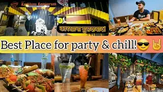 New Karkhana Restaurant Moradabad🔥 Best Place For Party Food & Chill | Food vlogs Movie time Miglani