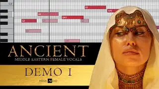 DEMO 1 MIDI TUTORIAL | Ancient Middle Eastern Female Vocals Sample Library & Kontakt Instrument