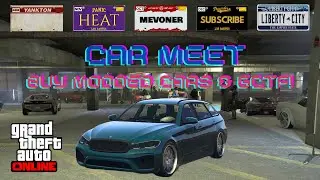 GTA 5 Online - LS Car Meet Buy MODDED CARS! {PS5} - JOIN IN!
