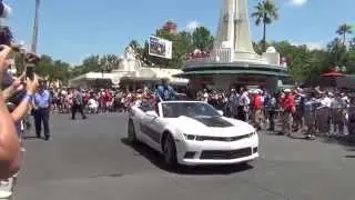 Short Motorcade Star Wars Weekends 4 Mark Hamill Billy Dee Williams Ray Park