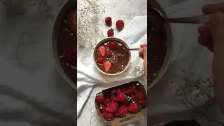 Vegan chocolate pudding