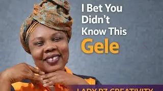 I bet you didn't know this gele ##geletutorials #LadyPzCreativity #headwrapstyles 