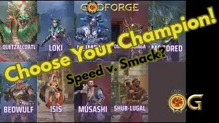 Godforge Reveal | Choose Your Champ!?!