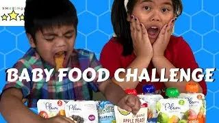 Baby Food Taste Challenge by 3mazings