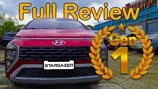 Hyundai Stargazer 1.5 GLS Premium IVT | Dragon Red Pearl | Full Review || carwahe
