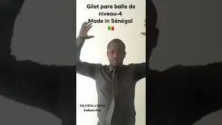 Gilet pare-balles de Niveau-4 - Made in S&eacute;n&eacute;gal