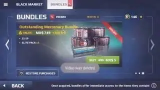 MC5|$0.30dlls bundle glitch|5 elites for 30cents!!!