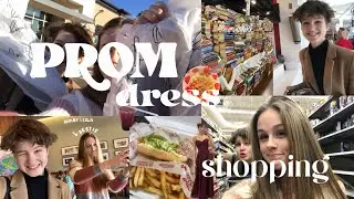 🌙 MY PROM DRESS 🍓prom dress shopping vlog ✨ | Auslandsjahr USA 2021/22 🇺🇸