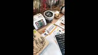 UK Craft Haul from Simon Says Stamp, mixed media, scrap booking, journaling.