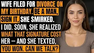 She Wanted A Show On My Birthday, “Sign The Papers, Be A Man.” I Signed Quietly. Soon, She Texted…