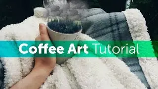 How to Create Coffee Art | PicsArt Photo Editing Tutorial