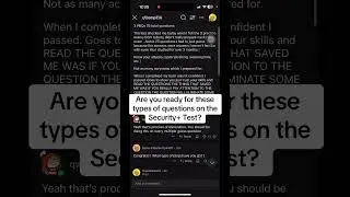 CompTIA Security+ Exam: Easy Wins & Study Tips