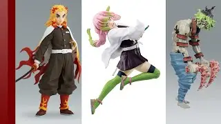 Demon Slayer Checklist 2023 - Banpresto - Vibration Stars - Demon Series