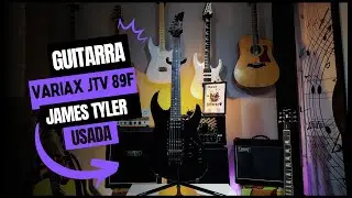 Guitarra Variax James Tyler JTV-89F Usada