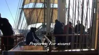 SVITZER Angolan Cadets training onboard training ship Danmark, Azores-Lisbon