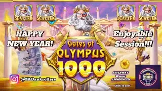 Happy New Year Bankrollers!!! Does GATES OF OYLYMPUS 1000 give us a 2026 GIFT?