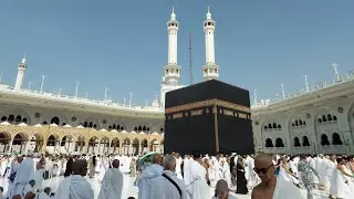 الطواف حول الكعبة المشرفة في المسجد الحرام مكة المكرمة 🕋 