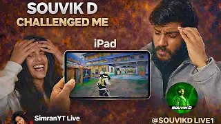 😱 SOUVIK D CHALLENGED ME TO BEAT THIS IPAD GIRL | Glydr Games 