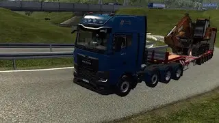 MAN TGX 540hp from UK to Germany