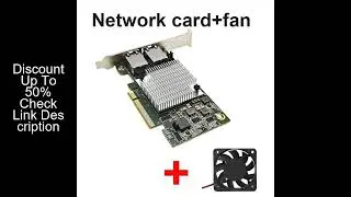 10G Double Port Server Ethernet Card X540-T2 Network Extend Adapter 2 Port 10 Gigabit PC LAN Control