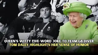 Queen's Witty Five-Word Joke to Team GB Diver Tom Daley Highlights Her Sense of Humor