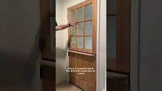ГОЛЛАНДСКАЯ ДВЕРЬ ЧАСТЬ 2 🧚🚪 смотрите, как мы делаем своими руками дверь моей мечты для веранды в...