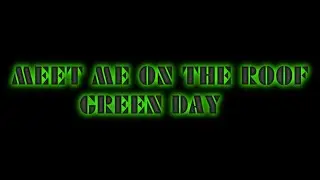 MEET ME ON THE ROOF GREEN DAY + TABLATURA (BASS COVER)