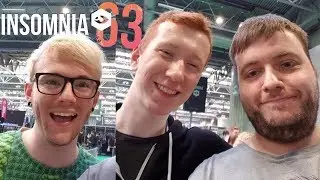 I MET GAMEBOY LUKE & PATTERRZ AT INSOMNIA 63 VLOG 25/8/18 SKILZIN1985