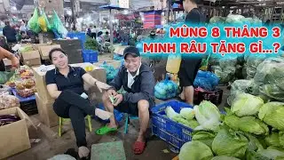 MINH RÂU CHỌN QUÀ NGÀY 8/3 ... HỎI Ý KIẾN KHẮP CHỢ VÀ CÁI KẾT BẤT NGỜ