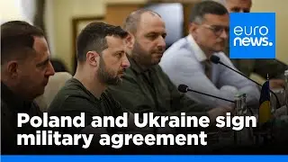 Poland and Ukraine sign 'unprecedented' military agreement | euronews 🇬🇧