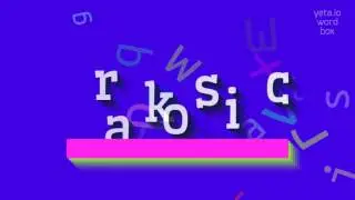 How to say 