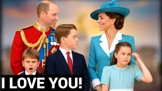 Princess Katherine STARTED FLIRTING WITH WILLIAM ON THE BALCONY, shocking Prince George!