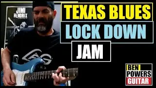 Lock Down Jam Squier Bullet Strat Texas Blues