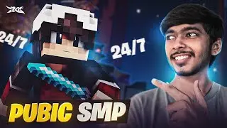 PUBLIC Minecraft SMP | Minecraft SMP LIVE | Public Smp 24/7 | Java + Bedrock #minecraft