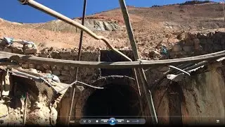 Detonación en  el Cerro rico de Potosí .Bolivia