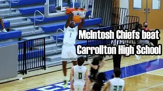 McIntosh Chiefs beat Carrollton High School Basketball 2021